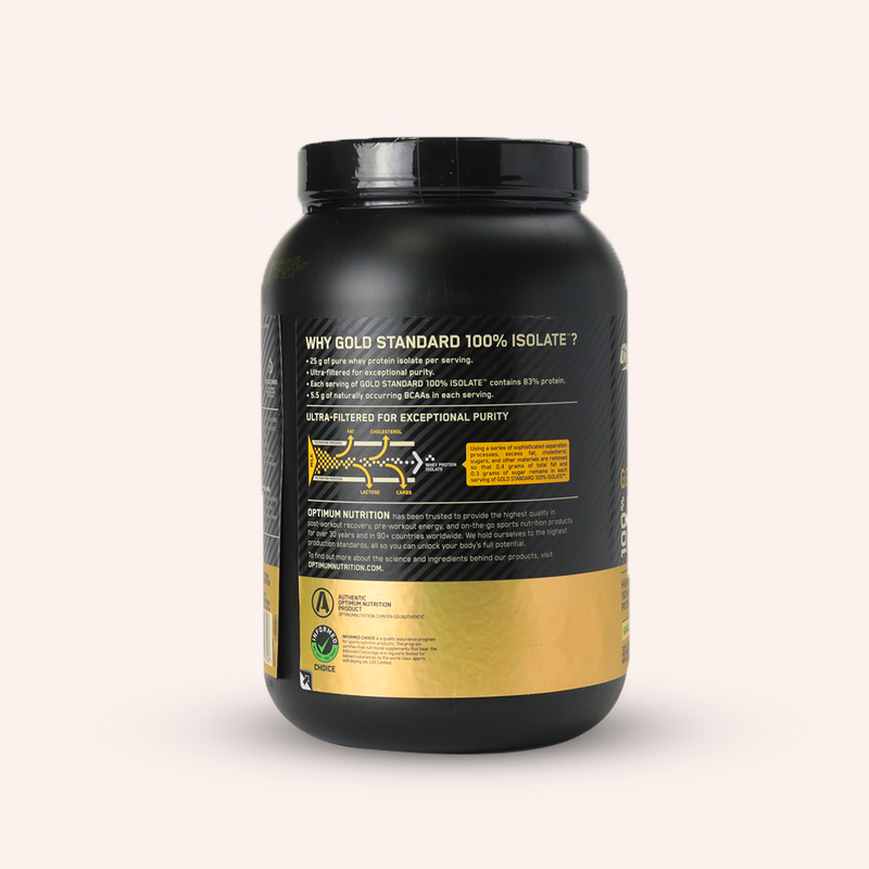 Gold Standard 100% Isolate - 930g