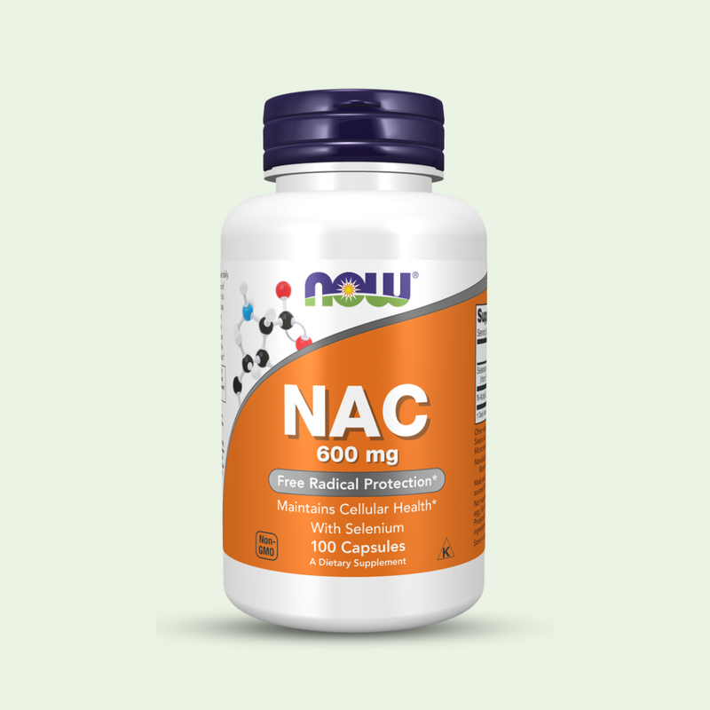 NAC 600mg - 100 Cápsulas