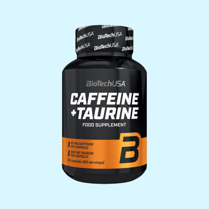 BioTechUSA Caffeine + Taurine - 60 Cápsulas