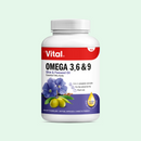 Vital Omega 3 6 & 9 - 30 Softgel