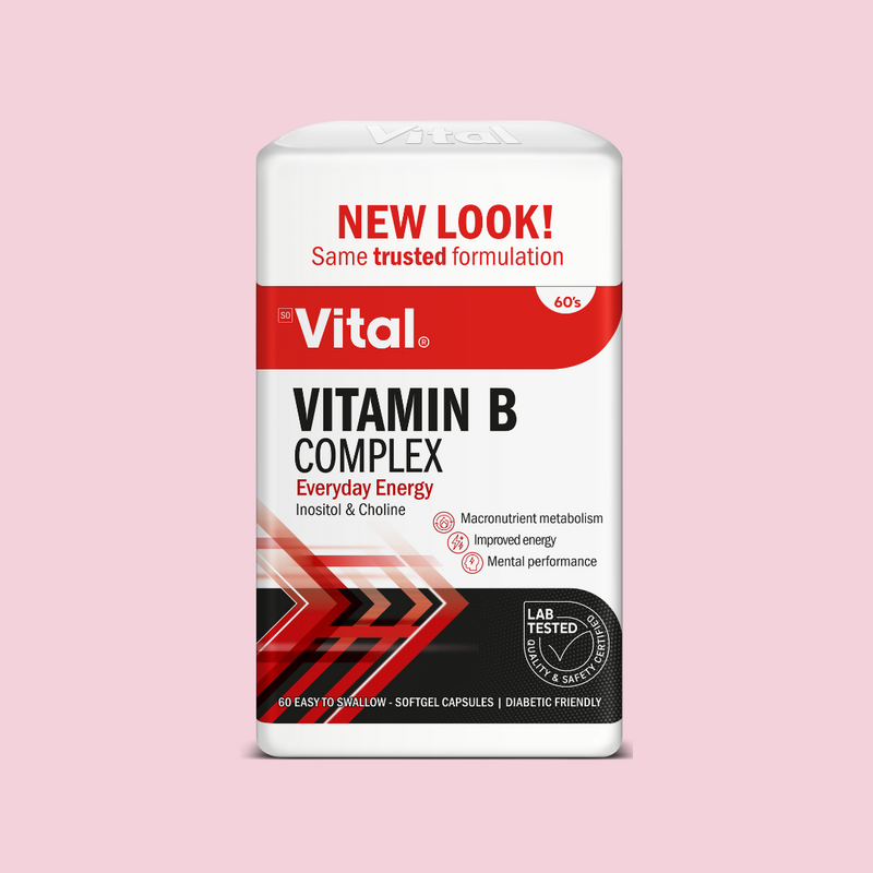 Vital Vitamin B Complex - 60 Softgel