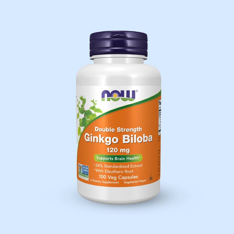 Gingko Biloba Double Strenght - 100 Cápsulas Vegetarianas