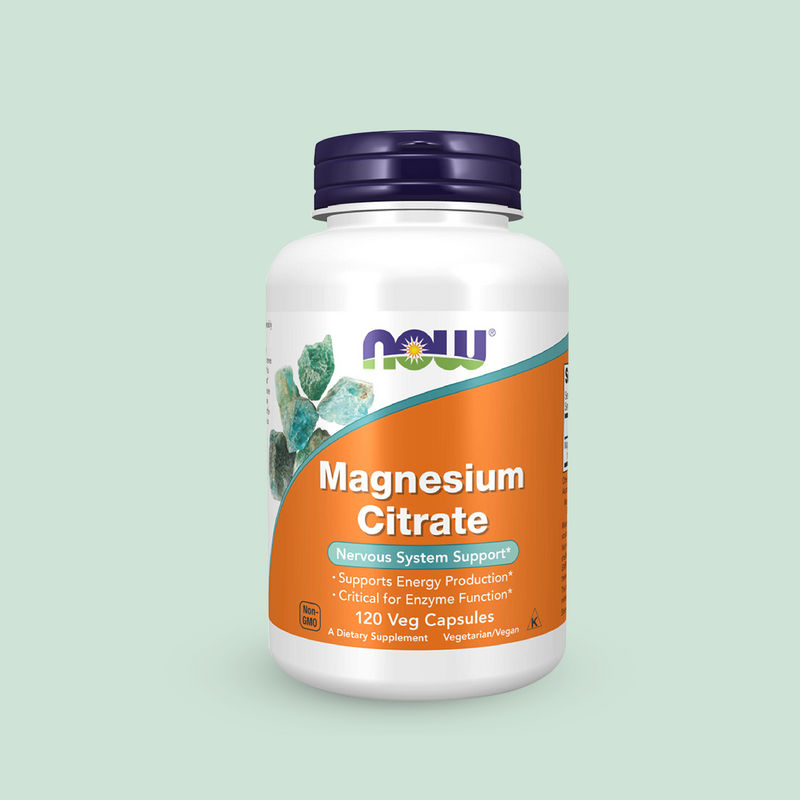 Magnesium Citrate - 120 Cápsulas Vegetarianas