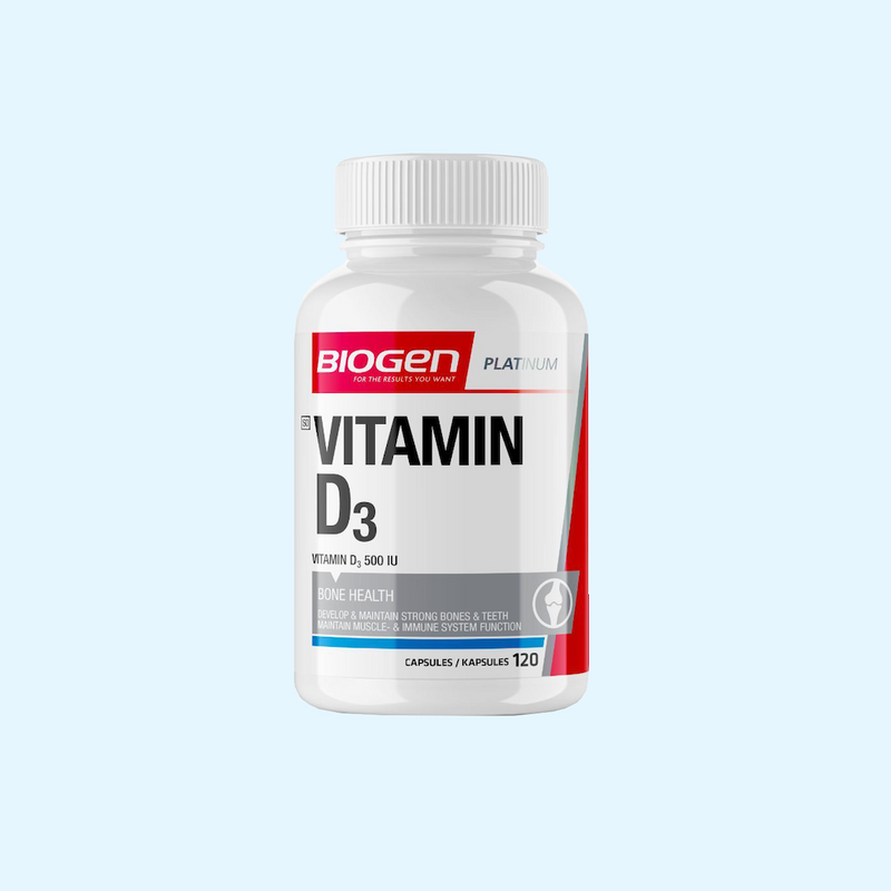Vitamina D3 - 120 Cápsulas