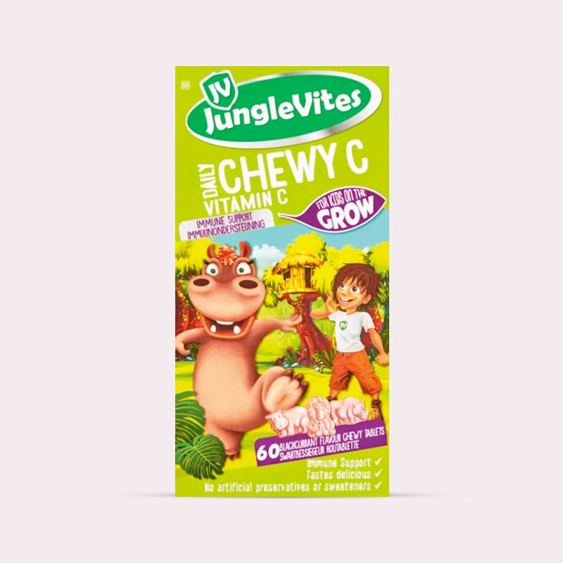 JungleVites Chewy C 125mg - 60 Chewy Tabs