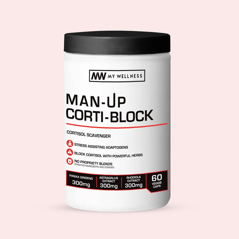 Man-UP Corti-Block 60 Veggie Caps